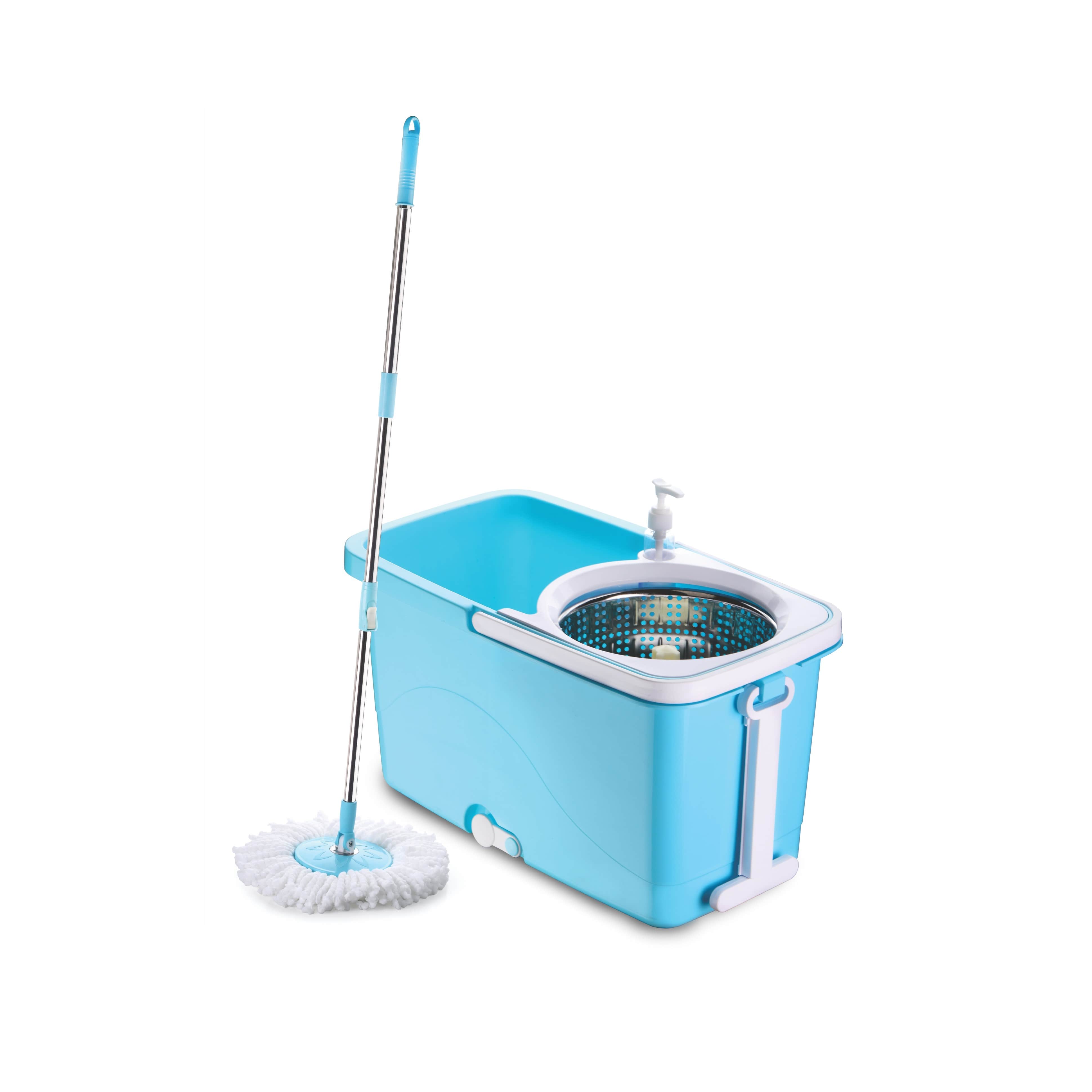 Master Clean Steel Spinner Mop  Square